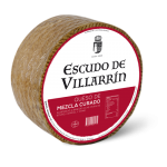 Escudo de Villarrín queso mezcla curado