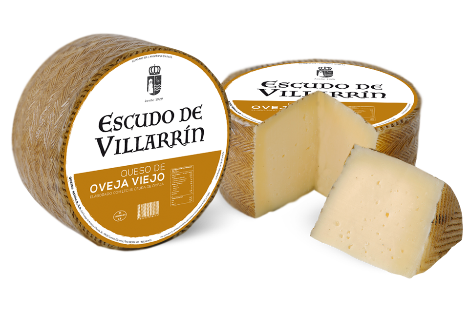 Escudo de Villarrín queso oveja viejo